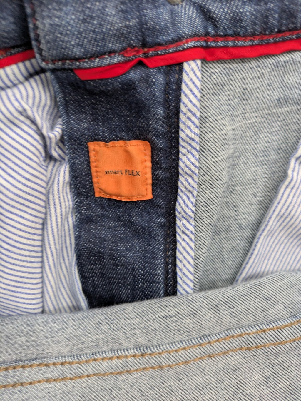 ROY ROBSON blue straight jeans classic 5-pocket style with Smart Flex technology
