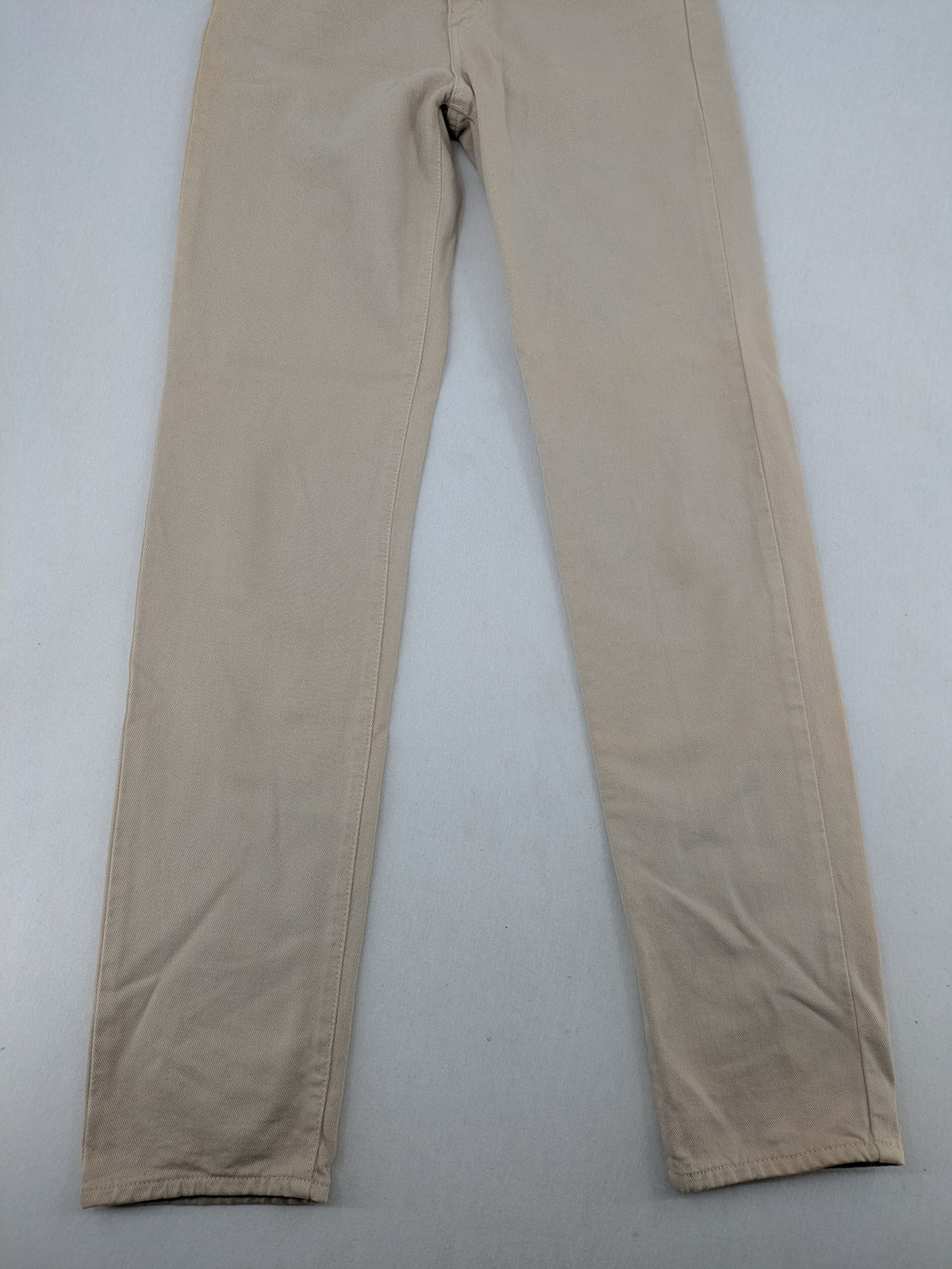 Edwin straight jeans beige 5-pocket design made from durable cotton