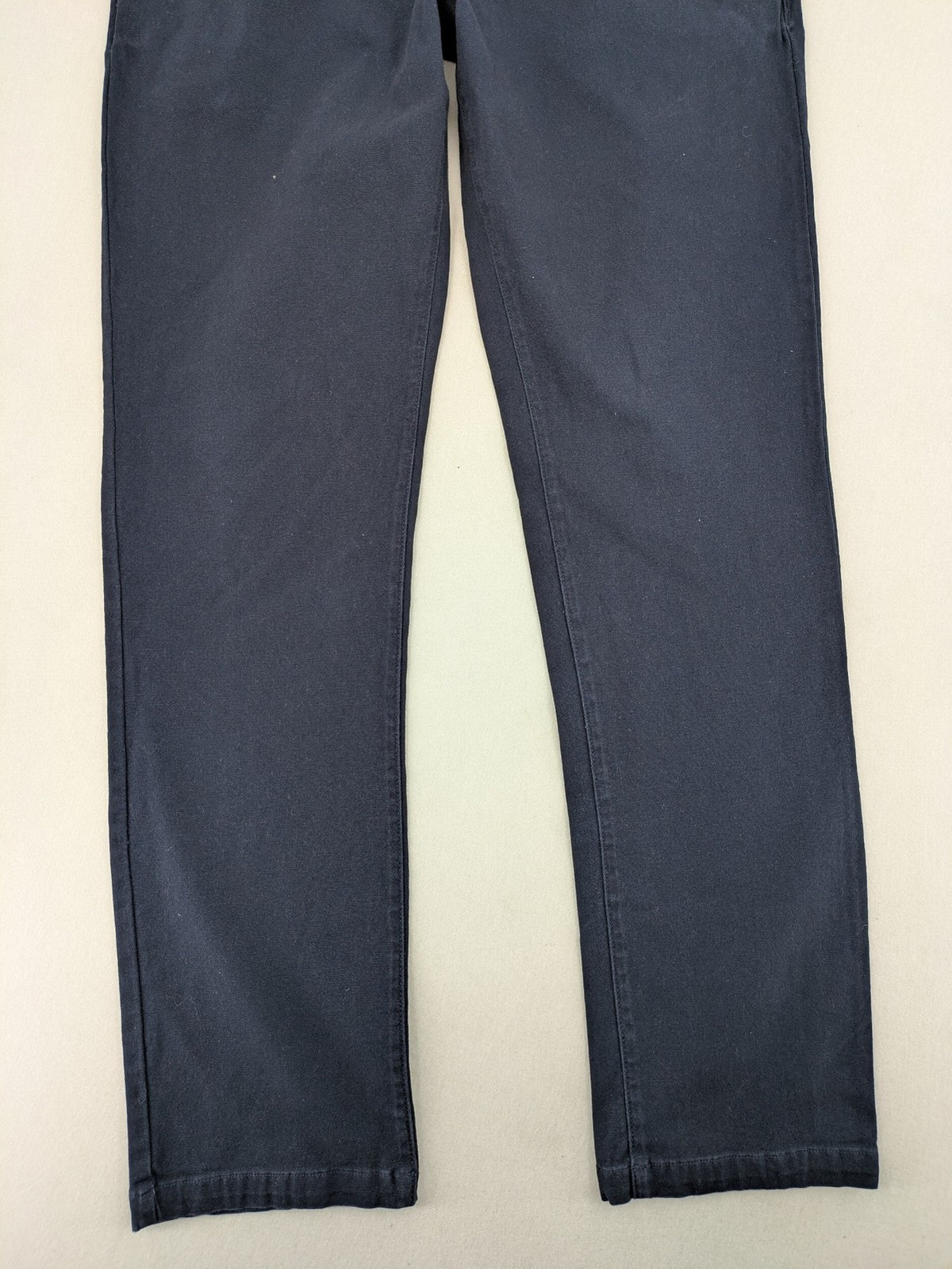 Keystone Apparel navy chino pants slim fit organic cotton with classic design.