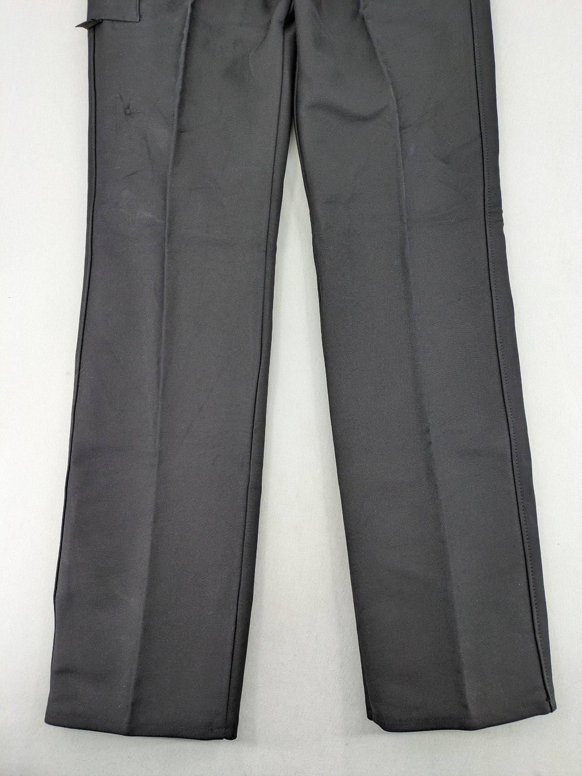 FHB hunting pants grey with double zipper and leather reinforcements, made from 100% cotton.