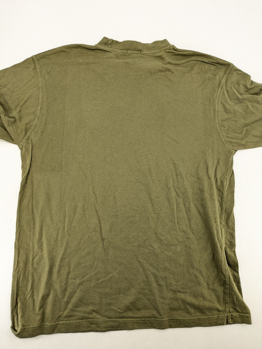 Parforce khaki t-shirt featuring German eagle patch on left chest, 100% cotton.