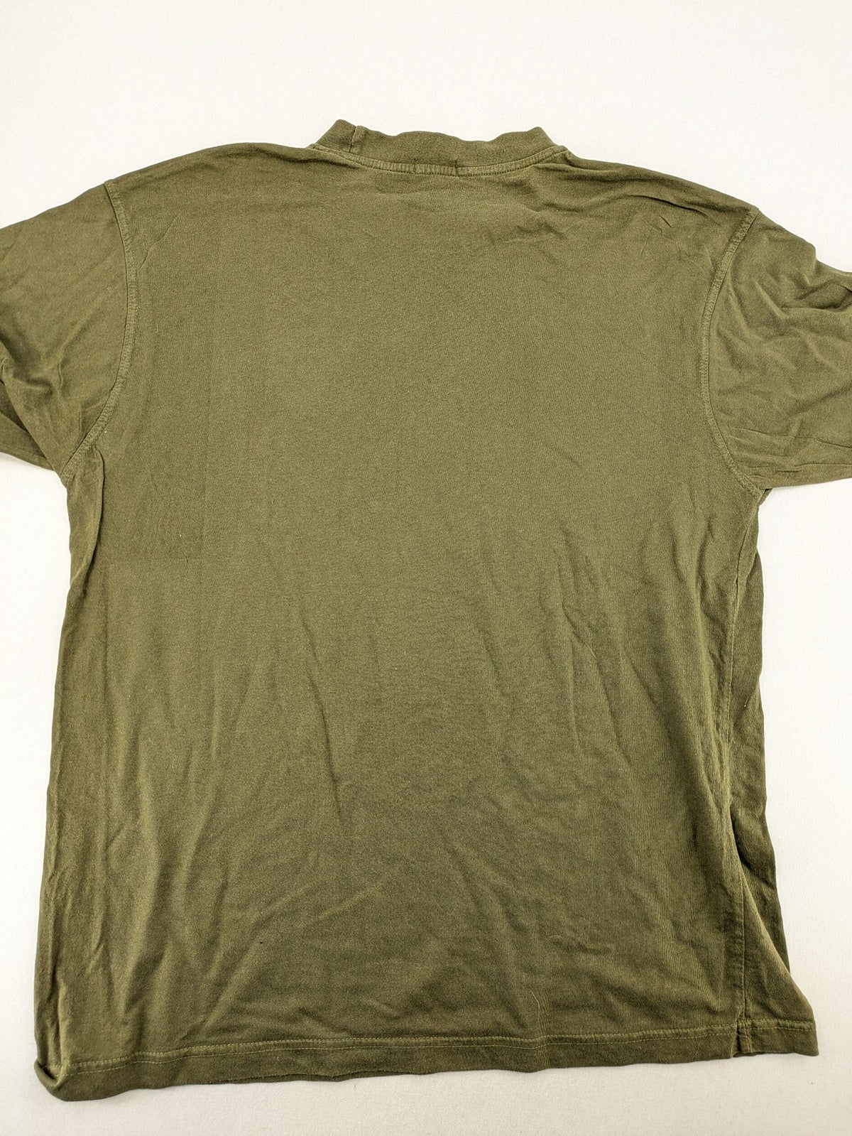 Parforce khaki t-shirt featuring German eagle patch on left chest, 100% cotton.
