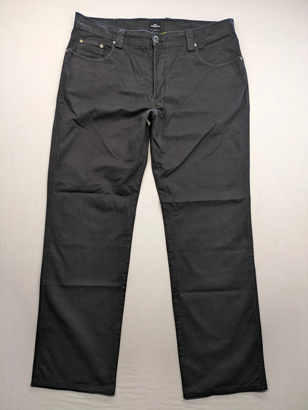 Engbers grey chino pants regular fit five-pocket style durable fabric