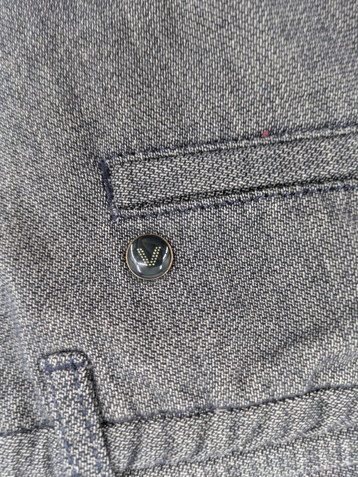 ALBERTO grey tapered fit chinos with elastic drawstring and two-tone wool texture.
