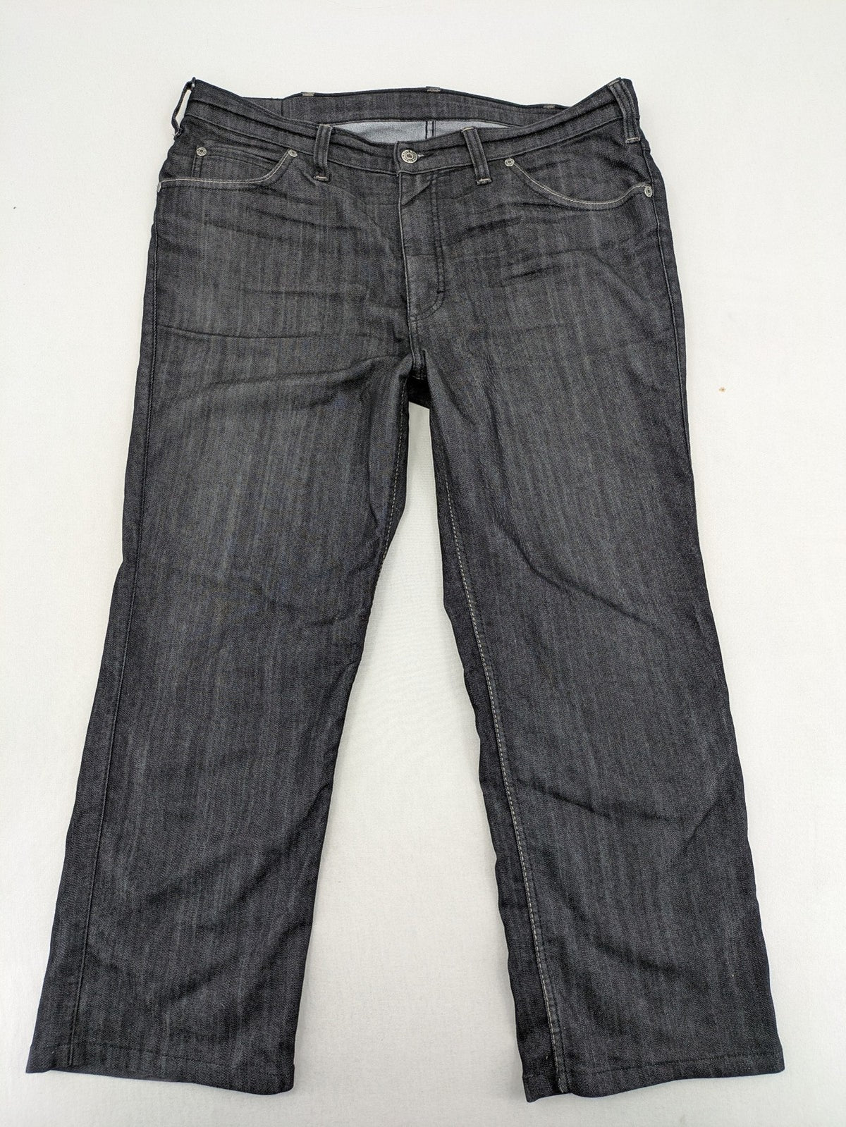 Mustang straight jeans grey anthracite regular fit durable cotton blend fabric.